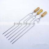 Wholesale Stainless Steel Long BBQ Fork / Hotdog Stick thumbnail-6