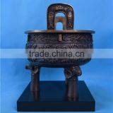 Chinese Classical Bronze Tripod Artwork/China Style Bronze Artwork Tripod/Bronze Decoration thumbnail-2