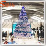 2015 new product price pvc fiber optic snowing christmas tree led pine artificial christmas tree for sale festival decoration