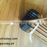 Black Tapered Bullet Arrow Points Crimped On Bamboo Shafts For Bow thumbnail-4