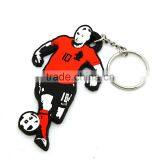 2017 Newest Wholesale Cheap Silicone Soft Keychain / Rubber Silicone Keyring thumbnail-3