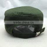 Customize Fashion Army Green Military Caps and Flat Caps With Dongguan Factory thumbnail-3