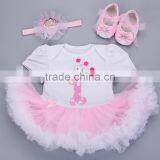 High Quality Customized Baby Clothing Sets Cotton Princess Girls Clothing thumbnail-6