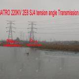 MEGATRO 220KV 2E8 SJ4 Tension Angle Transmission Tower thumbnail-1