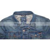 GZY Wholesale Stock Lot Handsome Cool Slim Fit Denim Chalecos de Jean Para Mujer thumbnail-3