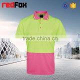 Cycling Reflective T-shirt Truck Safety Red T-shirts Polo Wholesale Yellow T-shirt thumbnail-2