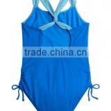 Tiger Head Print 1pc Little Girl Swimsuits thumbnail-2