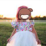 Summer Children Frocks Model Design 6 Years Small Girl Baby Clothes Fashion Dress thumbnail-6
