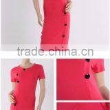 Chinese Clothing Manufacturer Summer Dress/ Garment Factory Casual Knit Dress / Woman Apparel thumbnail-1
