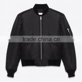 Custom Wholesale Nylon Bomber Jackets thumbnail-2