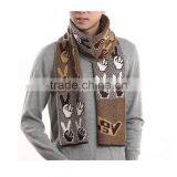 1 pc Hot Sale Factory Price Length 180 cm and Width 30 cm Warm Winter Men Kintted Scarves thumbnail-2