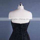 Black Strapless Strapless Evening Dress thumbnail-5
