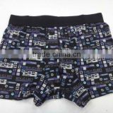 Underwear OEM customized printed men boxer