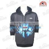 Custom Fleece Thermal Plain 100% Polyester Hoodies Thermal Fleece Hoodie thumbnail-3