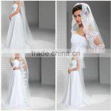 Wholesale White Wedding Veil One Layer Soft Tulle 3m Lace Wedding Veils Ivory Wedding Veil thumbnail-3