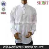 Custom Design Front Pleats Tuxedo Shirt thumbnail-1