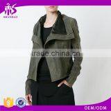 Made in China Wholesale Cheap Short Army Green Slim Fit Trench Coats for Women 2016 thumbnail-1