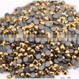 Golden Hot Fix Rhinestone for Cloth Decoration thumbnail-1