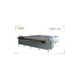 Electric roller blind fabric cold cutting table