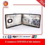 Portable Folding Massage Bed With Big Round Toe 5cm Sponge Aluminum Leg Portable Massage Table With Carry Case Max Bear 800kg thumbnail-2