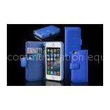 Fashion Genuine Leather Apple IPhone Case Smooth Surface IPhone 5 Wallet Pouch thumbnail-1