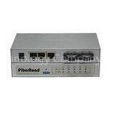 Full Duplex RJ45 2 Port Fiber Optic Switches Internet Auto Detect 10M / 100M thumbnail-1