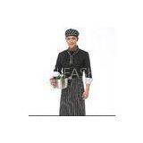 Professional Pure Cotton Chef Cook Uniform For Restaurant / Hotel EU Standard