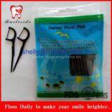 New Model Bamboo Charcoal Floss Pick thumbnail-3