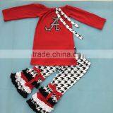 charming embroidery halter remake kids wholesale wear