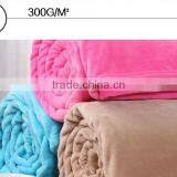 2015 Hot Sale Fabric China Factory Wholesale Throw Bedding Set 100% Polyester Solid Coral Fleece Blanket thumbnail-5