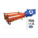 Perforated Powder Coated Steel Manual Standard Hospital Bed Two Functions