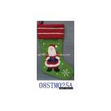 Embroidered Christmas Stocking 08STM025A thumbnail-1