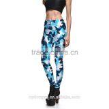 Blue White Camo Jogging Legging /morning xg Skeleton Rose Plus Size High Waist Athletic High Waist Yoga Pants