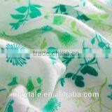 100% Organic Cotton Muslin Swaddle Blanket 47"x47" thumbnail-3