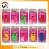 2014 Hot Sale Cartoon Snake Fancy Birthday Candle Number thumbnail-1