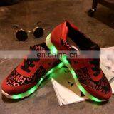 Wholesale Hot New Fashion Rechargeable OEM PU Leather Light Shoes Sneakers LED Shoes Men Women Footwear thumbnail-6
