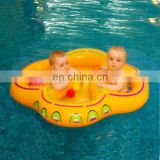 twin double baby inflatable swim float seat