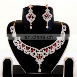 American Diamond Bridal Necklace set-Wholesale CZ Necklace set-Bollywood Style Diamond Jewellery-Party wear AD Necklace set