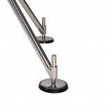 Office/dinning Table Glass Top Plus Metal Base Desk thumbnail-2