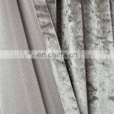 Luxury Rod Pocket Blackout Curshed Velvet Curtain Material thumbnail-1