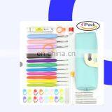 In Stock Quick Delivery!  Japan Crochet Hook Set Beginner Knitting Kit Needles Set Beginners Measuring Gauging Tools Knitting