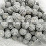 Hand Made Crochet Wood Teething Beads Safe for Baby thumbnail-3