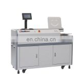 T60A4 Single Roller perfect automatic Glue Binding Machine for A4 paper