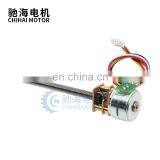 Chihai Motor CHS-GM12-15BY 55mm Shaft M4 Micro 15mm 2-phase 4-wire Mini Full Metal Gearbox Gear Stepper Motor for DIY Robot thumbnail-3