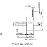 Mini 5v dc Gear Motor for Electric Toys thumbnail-6