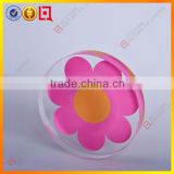 Clear Acrylic Block Nice flower printing craft display stands
