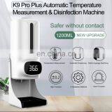 2021 New Boby LCD Display Digital Thermometer Termometro Automatic Soap Dispenser 1200ml k9 Pro Plus Dispensador thumbnail-2