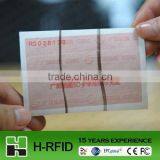 Paper RFID Tag for Ticket Usage