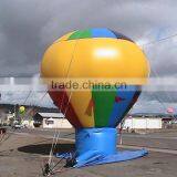 Yellow With Blue Inflatable Hot Helium Balloon thumbnail-1
