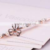 2015 New Mdel FY-0057 Fashion Flower With Beads Hair Barrette Clip Wholesale thumbnail-2